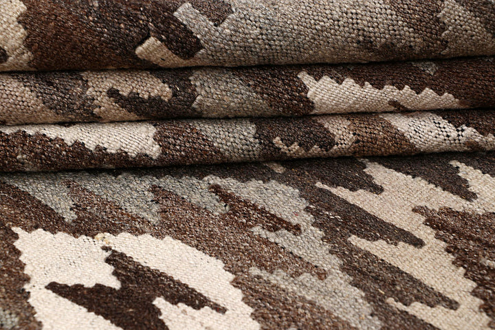 Multi Colored Kilim 5' x 6' 4 - No. 66806 - ALRUG Rug Store