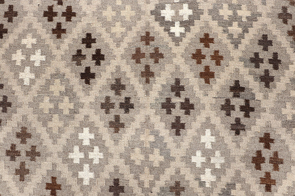 Multi Colored Kilim 5' 1 x 6' 6 - No. 66807 - ALRUG Rug Store