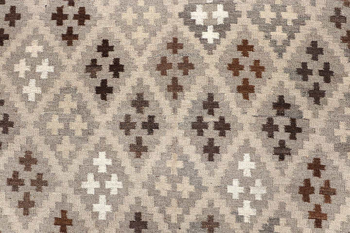 Multi Colored Kilim 5' 1 x 6' 6 - No. 66807 - ALRUG Rug Store