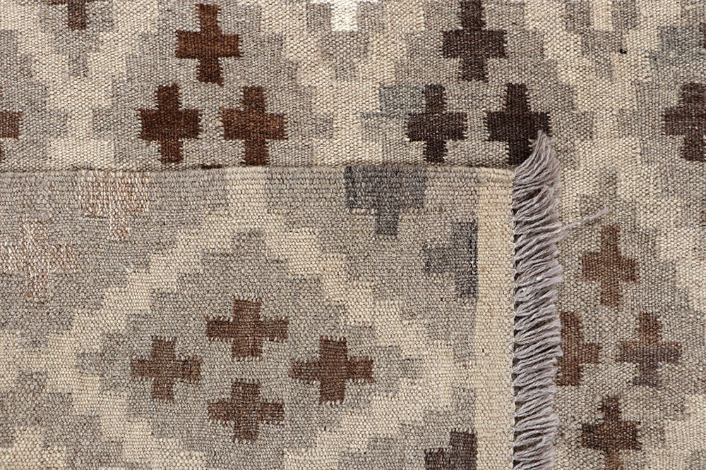 Multi Colored Kilim 5' 1 x 6' 6 - No. 66807 - ALRUG Rug Store