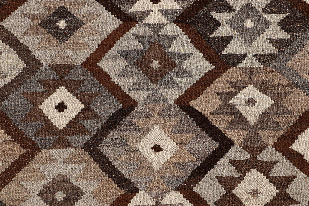 Multi Colored Kilim 4' 10 x 6' 8 - No. 66808 - ALRUG Rug Store