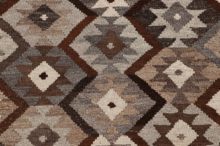 Multi Colored Kilim 4' 10 x 6' 8 - No. 66808 - ALRUG Rug Store