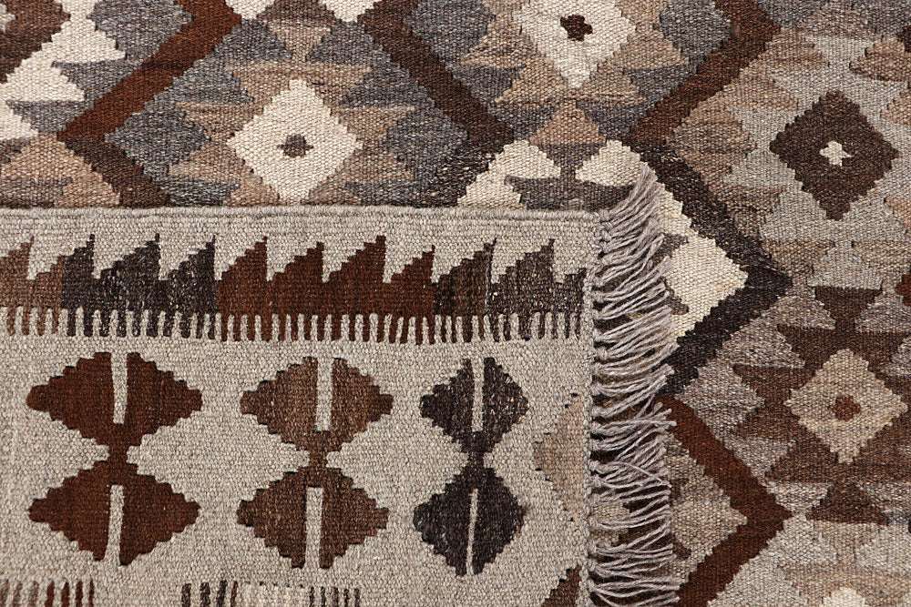 Multi Colored Kilim 4' 10 x 6' 8 - No. 66808 - ALRUG Rug Store