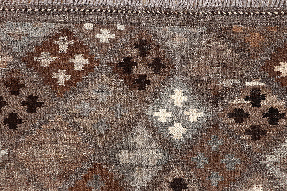 Multi Colored Kilim 4' 9 x 6' 6 - No. 66810 - ALRUG Rug Store