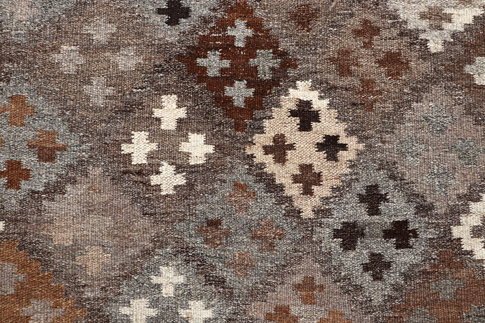 Multi Colored Kilim 4' 9 x 6' 6 - No. 66810 - ALRUG Rug Store