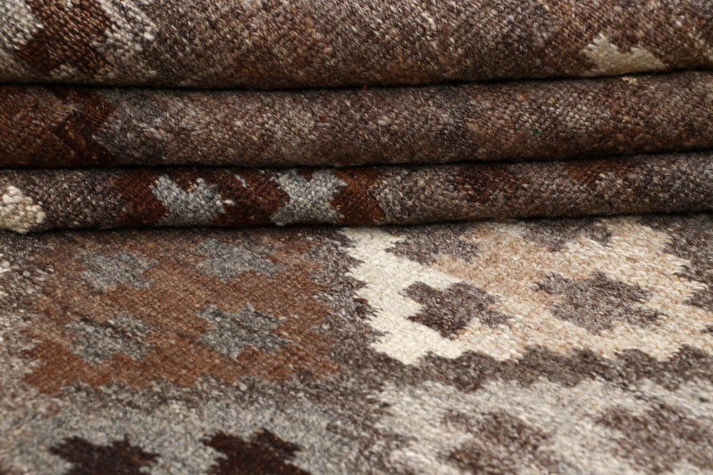 Multi Colored Kilim 4' 9 x 6' 6 - No. 66810 - ALRUG Rug Store