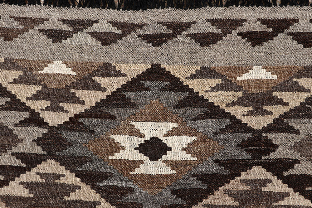 Multi Colored Kilim 4' 11 x 6' - No. 66811 - ALRUG Rug Store