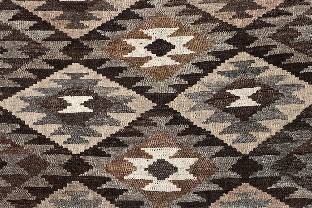 Multi Colored Kilim 4' 11 x 6' - No. 66811 - ALRUG Rug Store