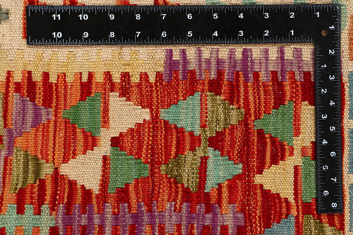 Multi Colored Kilim 4' 10 x 6' 5 - No. 66813 - ALRUG Rug Store