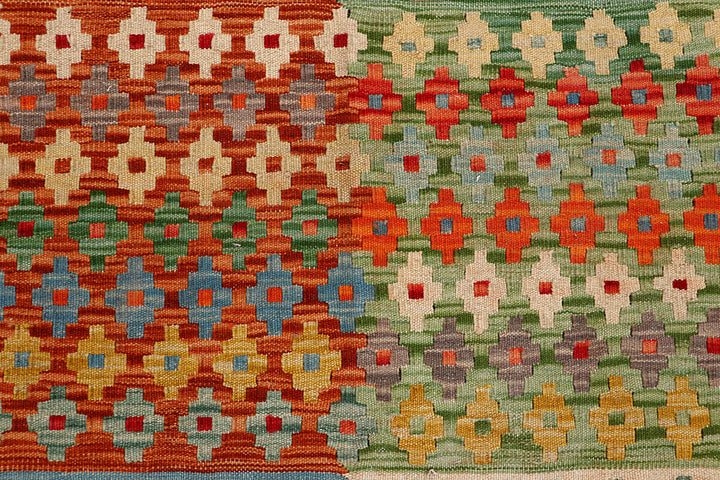 Multi Colored Kilim 5' 1 x 6' 5 - No. 66816 - ALRUG Rug Store