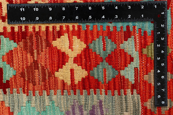 Multi Colored Kilim 4' 11 x 6' 5 - No. 66817 - ALRUG Rug Store
