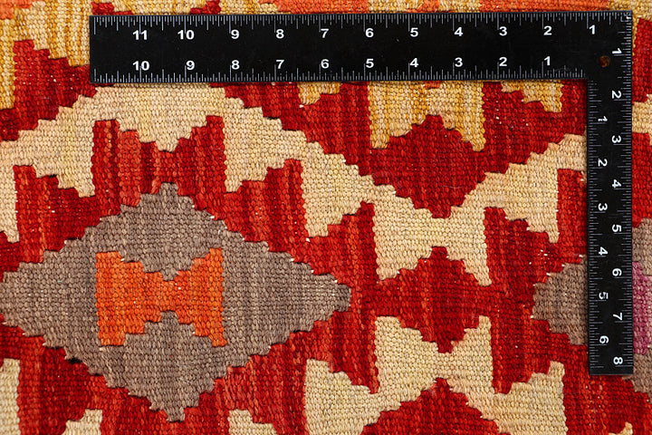 Multi Colored Kilim 5' 4 x 6' 5 - No. 66820 - ALRUG Rug Store