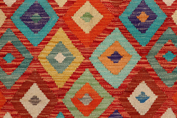 Multi Colored Kilim 4' 11 x 6' 6 - No. 66821 - ALRUG Rug Store