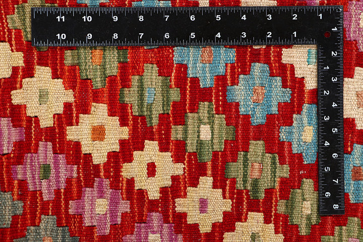 Multi Colored Kilim 5' 1 x 6' 1 - No. 66822 - ALRUG Rug Store