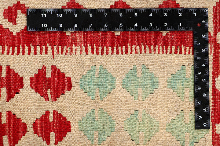 Multi Colored Kilim 5' 2 x 6' 5 - No. 66823 - ALRUG Rug Store