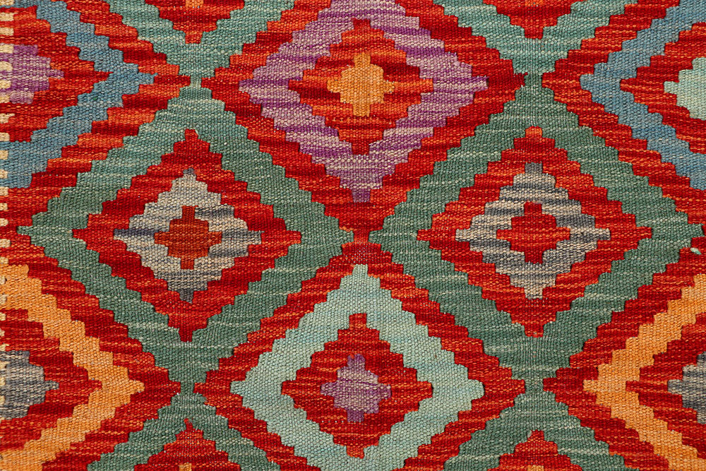 Multi Colored Kilim 4' 11 x 6' 8 - No. 66825 - ALRUG Rug Store