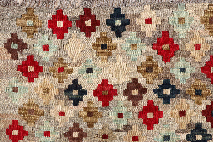 Multi Colored Kilim 4' 11 x 6' 5 - No. 66826 - ALRUG Rug Store