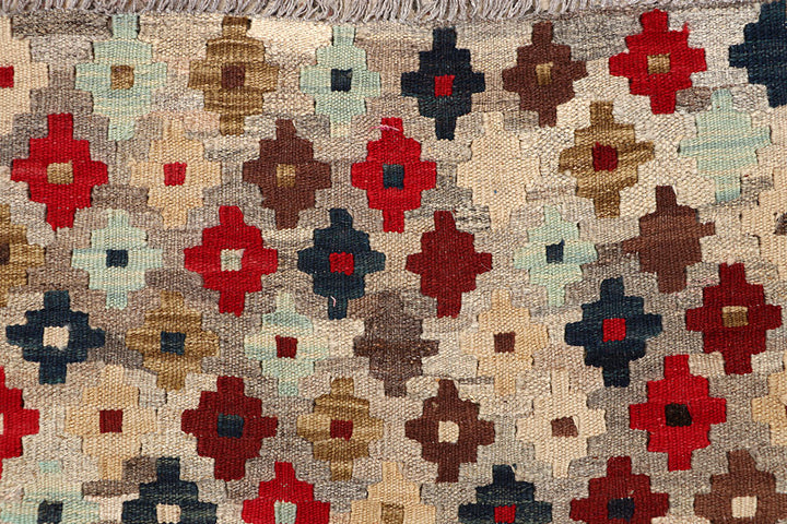 Multi Colored Kilim 4' 11 x 6' 5 - No. 66826 - ALRUG Rug Store