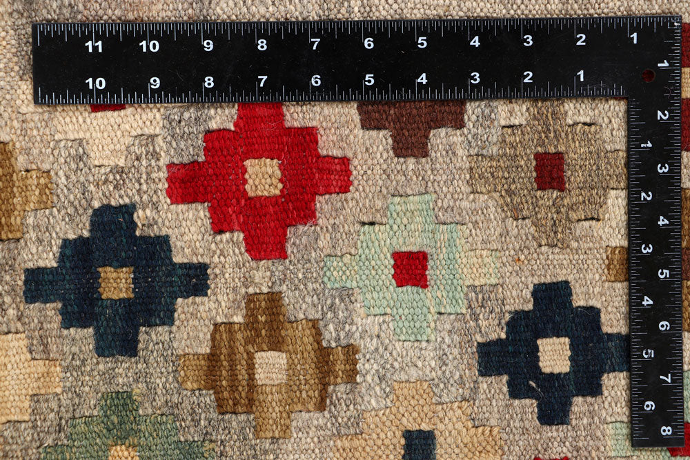 Multi Colored Kilim 4' 11 x 6' 5 - No. 66826 - ALRUG Rug Store