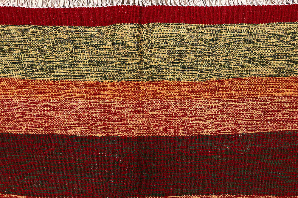 Multi Colored Kilim 4' 9 x 8' 2 - No. 66827 - ALRUG Rug Store