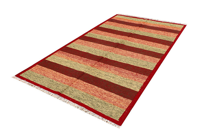 Multi Colored Kilim 4' 9 x 8' 2 - No. 66827 - ALRUG Rug Store