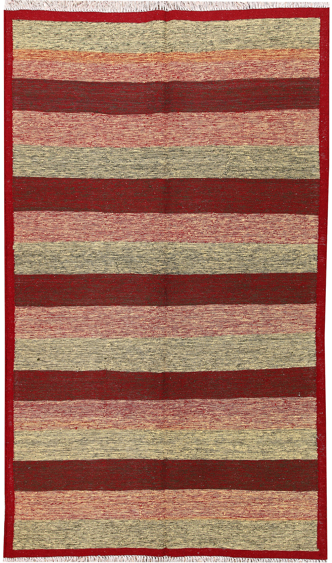 Multi Colored Kilim 4' 9 x 8' 2 - No. 66827 - ALRUG Rug Store