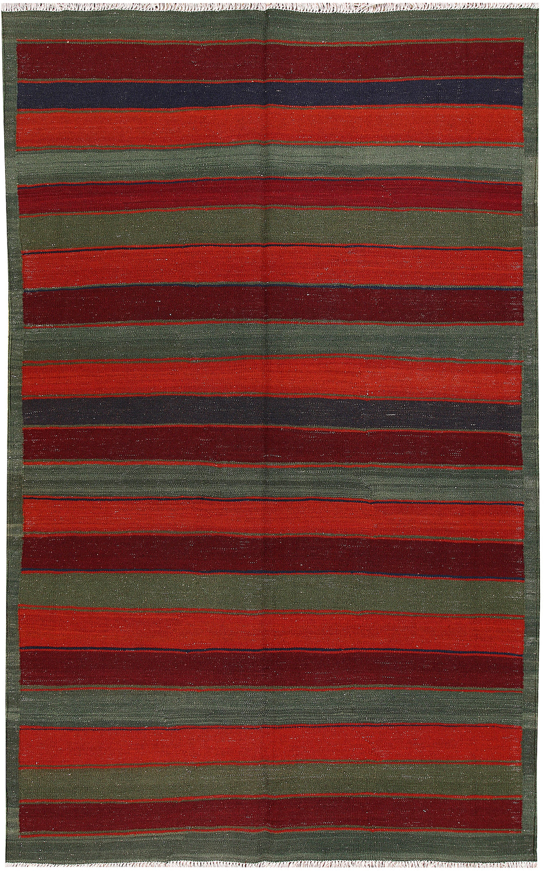 Multi Colored Kilim 5' x 8' 2 - No. 66828 - ALRUG Rug Store