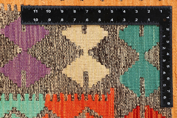 Multi Colored Kilim 5' 7 x 7' 10 - No. 66831 - ALRUG Rug Store