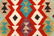 Multi Colored Kilim 5' 5 x 8' 1 - No. 66835 - ALRUG Rug Store