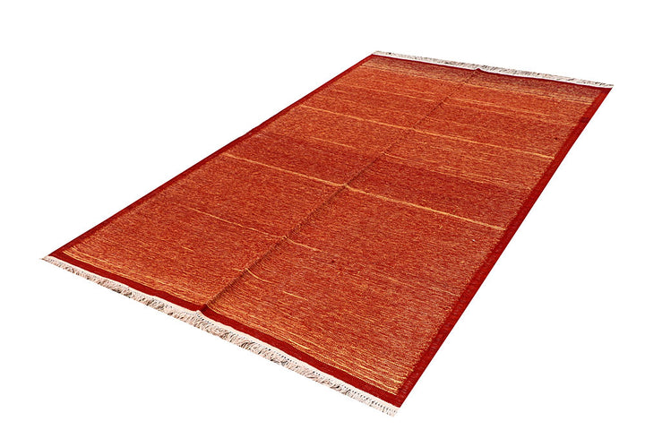 Multi Colored Kilim 4' 10 x 8' - No. 66837 - ALRUG Rug Store