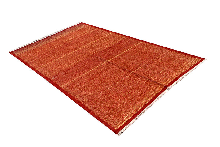 Multi Colored Kilim 4' 10 x 8' - No. 66837 - ALRUG Rug Store