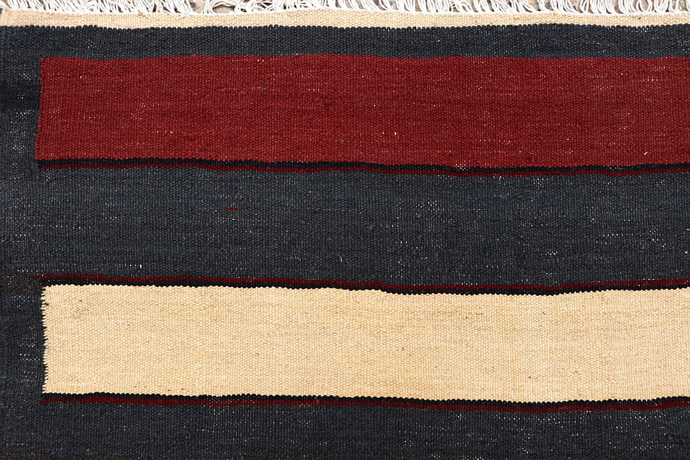 Multi Colored Kilim 4' 10 x 8' 2 - No. 66838 - ALRUG Rug Store