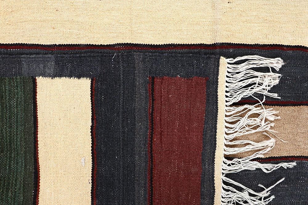 Multi Colored Kilim 4' 10 x 8' 2 - No. 66838 - ALRUG Rug Store