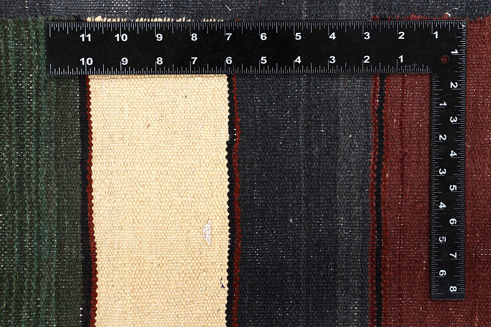 Multi Colored Kilim 4' 10 x 8' 2 - No. 66838 - ALRUG Rug Store