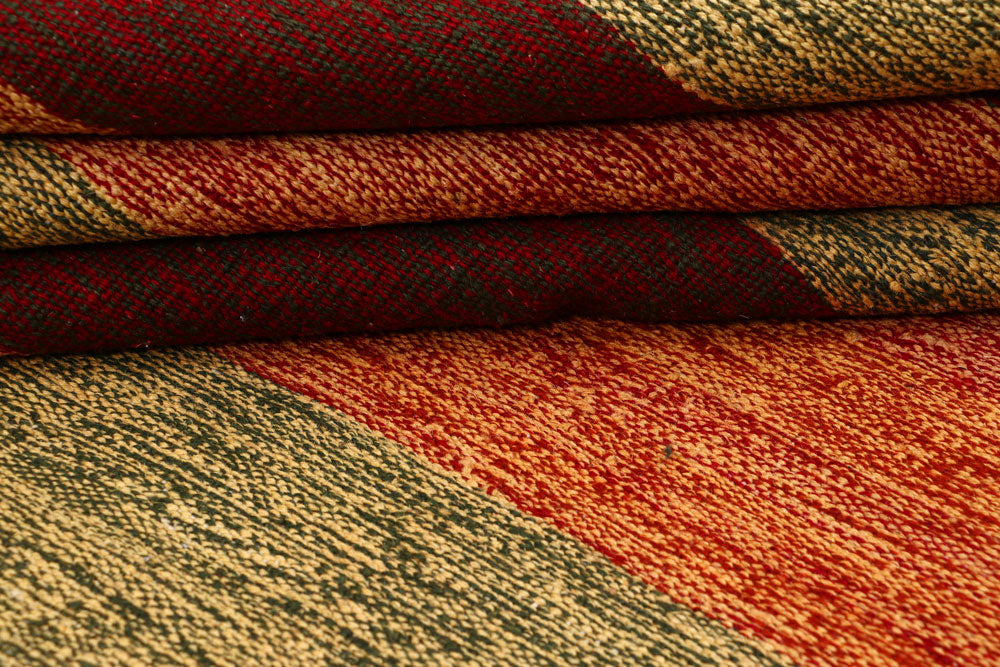 Multi Colored Kilim 4' 9 x 8' - No. 66839 - ALRUG Rug Store