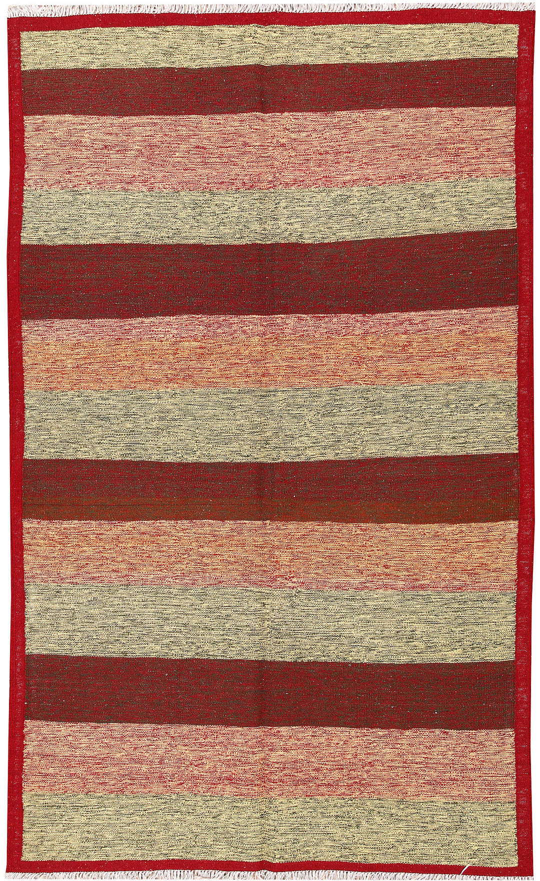 Multi Colored Kilim 4' 9 x 8' - No. 66839 - ALRUG Rug Store