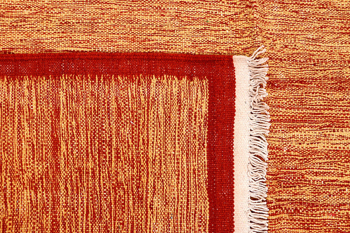 Multi Colored Kilim 4' 8 x 8' - No. 66840 - ALRUG Rug Store