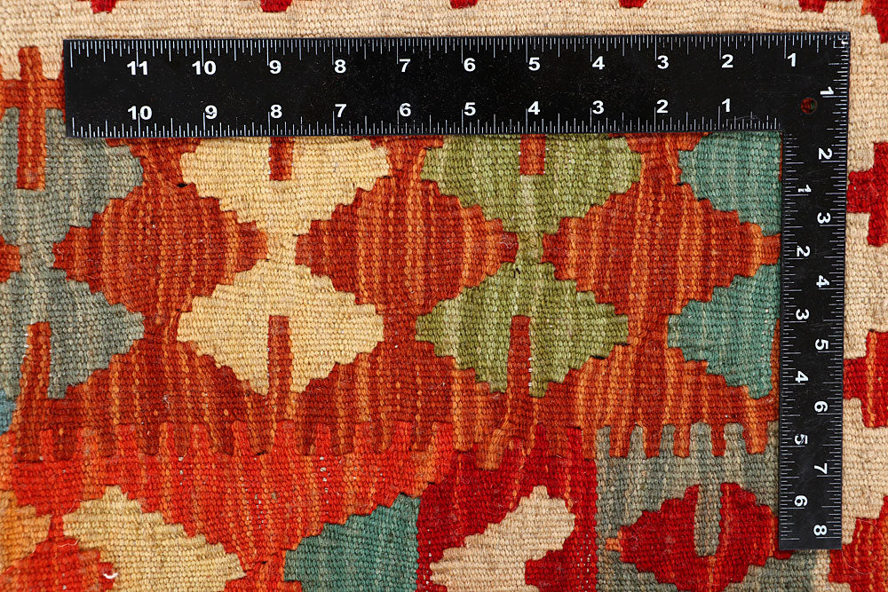 Multi Colored Kilim 5' 10 x 8' - No. 66841 - ALRUG Rug Store