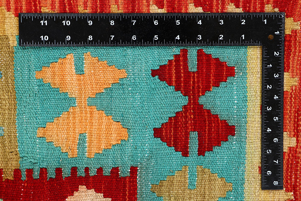 Multi Colored Kilim 5' 8 x 7' 10 - No. 66843 - ALRUG Rug Store