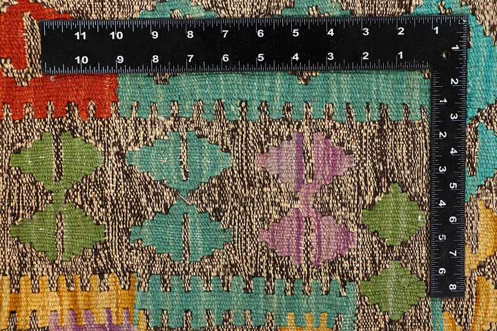 Multi Colored Kilim 5' 10 x 8' 1 - No. 66844 - ALRUG Rug Store