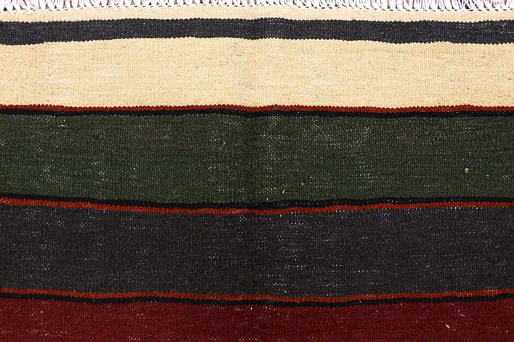 Multi Colored Kilim 4' 10 x 8' 1 - No. 66845 - ALRUG Rug Store