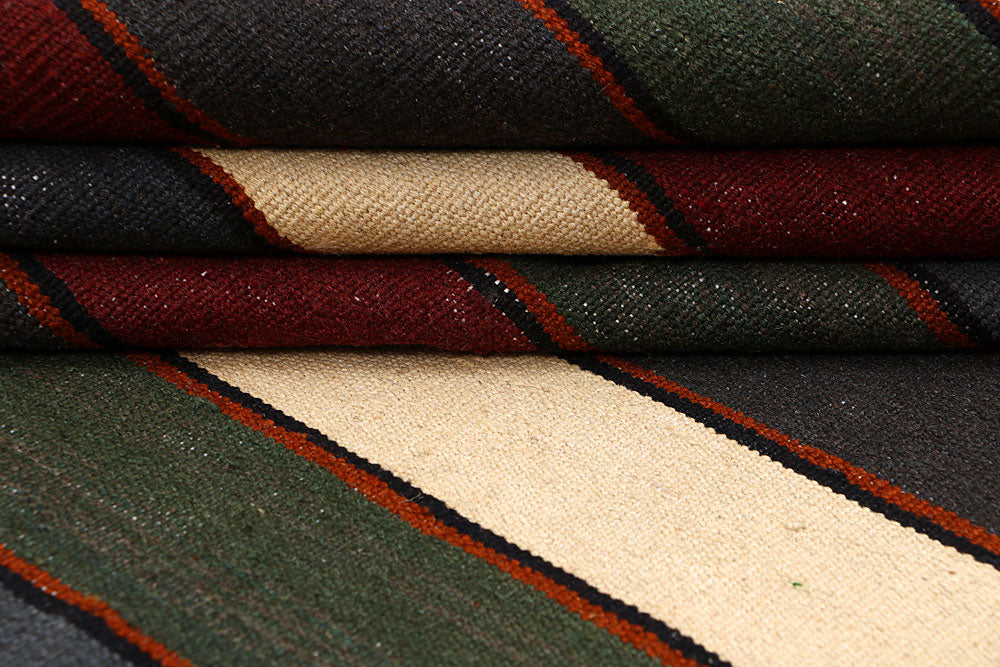 Multi Colored Kilim 4' 10 x 8' 1 - No. 66845 - ALRUG Rug Store