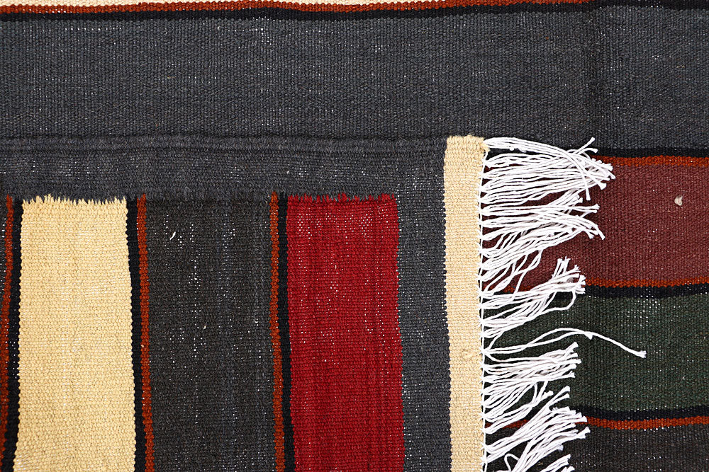 Multi Colored Kilim 4' 10 x 8' 1 - No. 66845 - ALRUG Rug Store