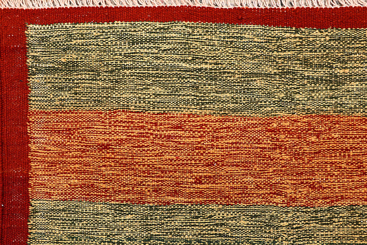 Multi Colored Kilim 4' 8 x 8' - No. 66846 - ALRUG Rug Store