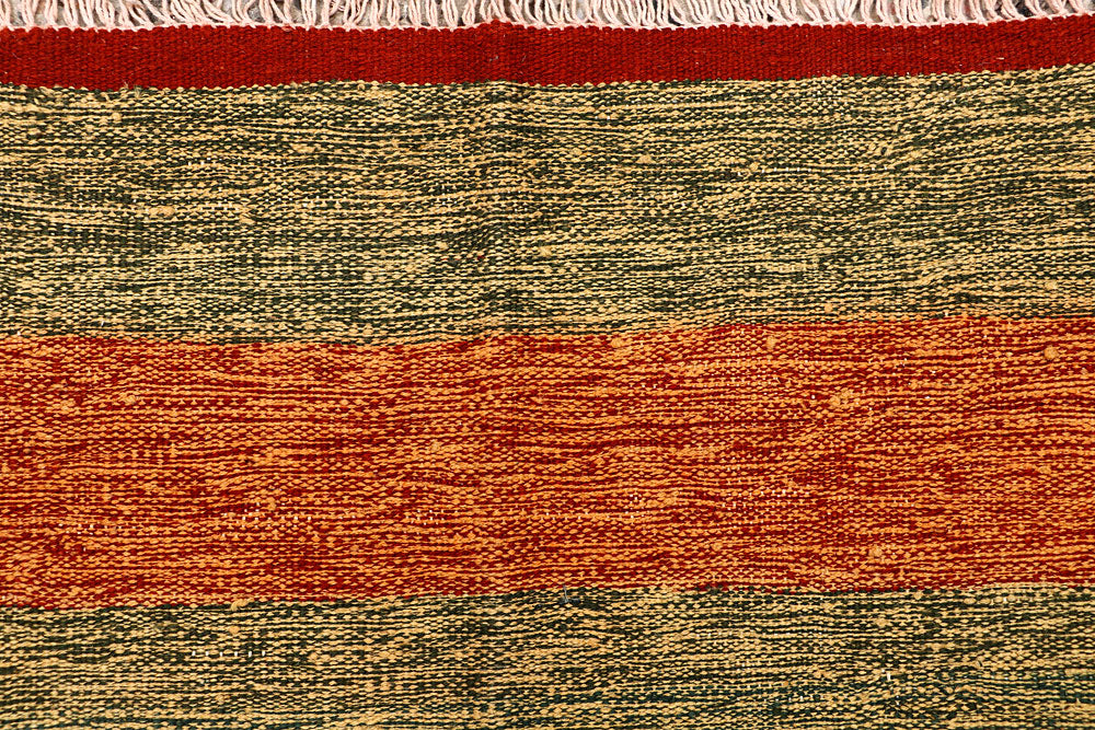 Multi Colored Kilim 4' 8 x 8' - No. 66846 - ALRUG Rug Store