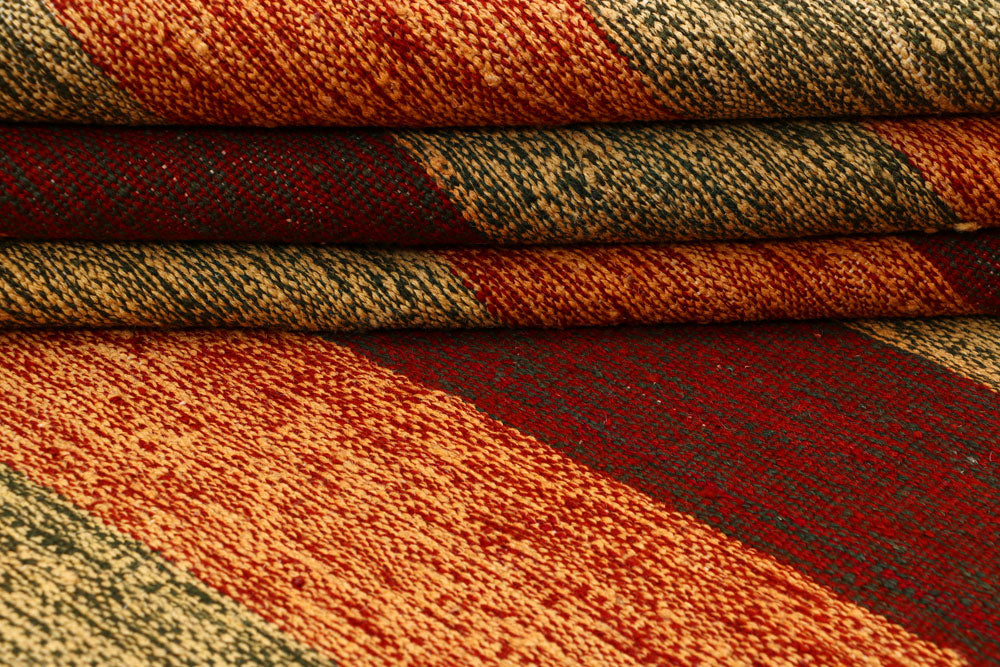 Multi Colored Kilim 4' 8 x 8' - No. 66846 - ALRUG Rug Store