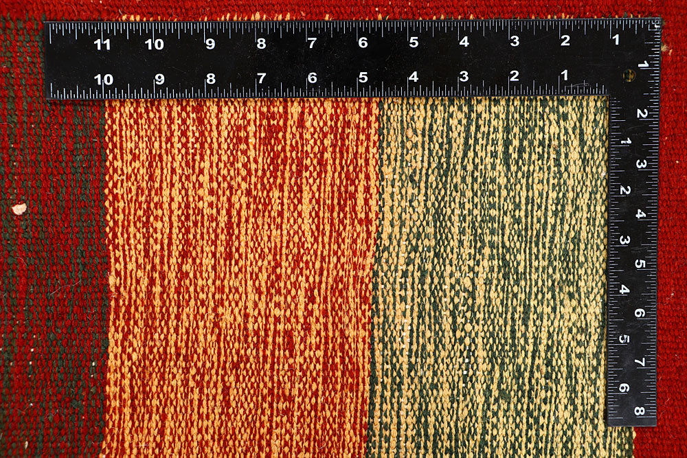 Multi Colored Kilim 4' 8 x 8' - No. 66846 - ALRUG Rug Store
