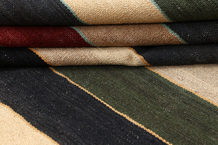 Multi Colored Kilim 4' 10 x 8' 2 - No. 66847 - ALRUG Rug Store