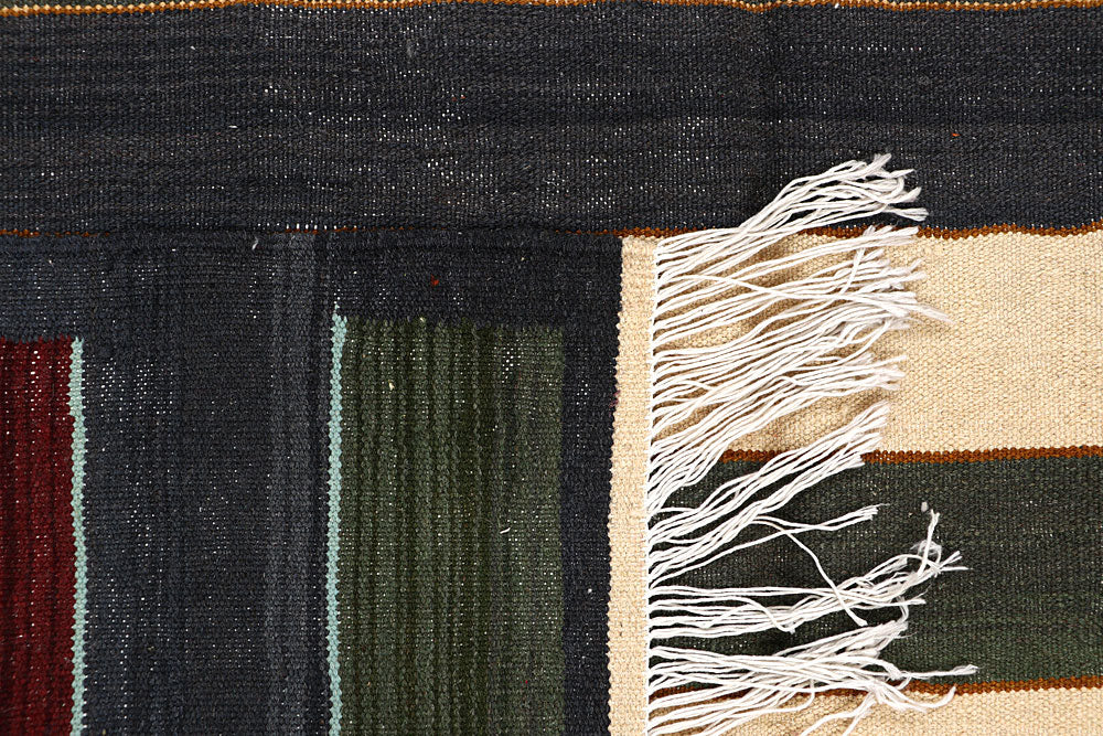 Multi Colored Kilim 4' 10 x 8' 2 - No. 66847 - ALRUG Rug Store