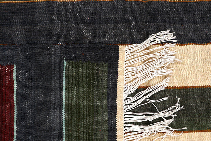 Multi Colored Kilim 4' 10 x 8' 2 - No. 66847 - ALRUG Rug Store